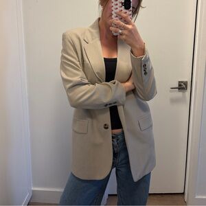 Bershka Beige Blazer
